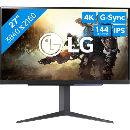Mit dem LG UltraGear 27GR93U-B 27 Zoll 144 Hz ...