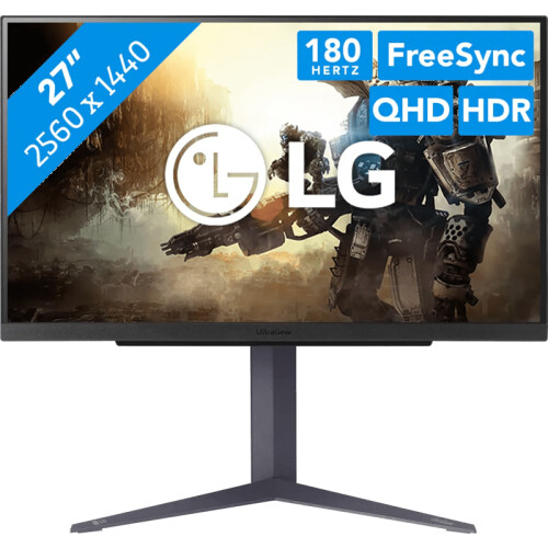 Met de LG UltraGear 27GS85Q-B zie je games ...