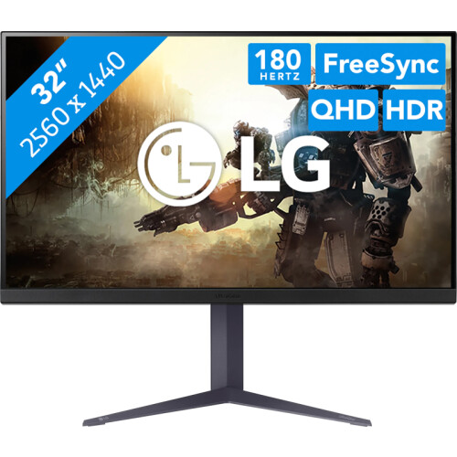 Met de LG UltraGear 32GS85Q-B zie je je games ...