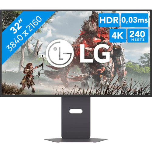Met de LG UltraGear 32GX870B-B OLED geniet je van ...