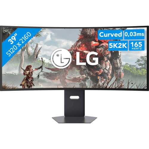 Met de LG UltraGear Evo 39GX950B OLED Curved 39 ...