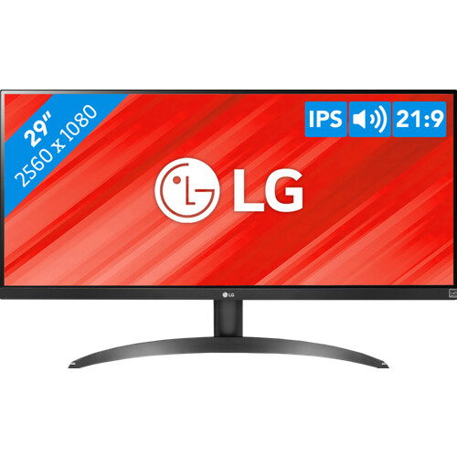 Auf dem Full-HD-Monitor LG Ultrawide 29WP500 29 ...