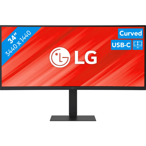 Met de LG UltraWide 34U650A-B 34 inch quad hd ...
