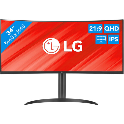 Mit dem LG UltraWide 34WQ73A-B Monitor kannst du ...