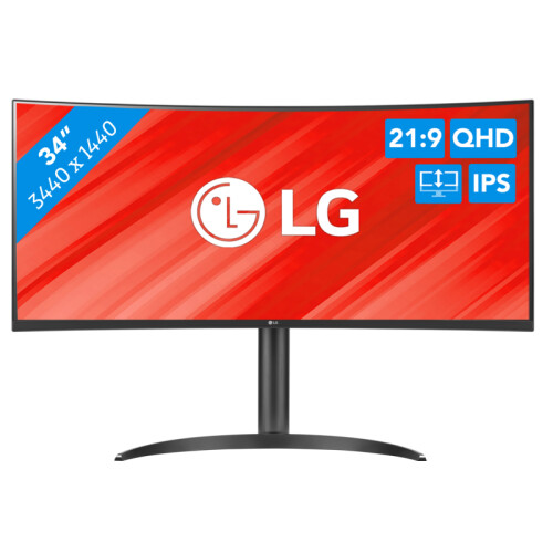 Met de LG UltraWide 34WQ73A-B monitor werk jij ...