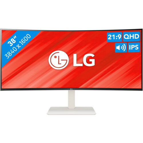 De LG UltraWide 38WR85QC-W is een 38 inch ...