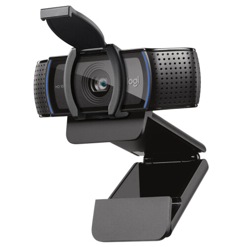 Met de Logitech C920s Pro HD Webcam heb je alles ...