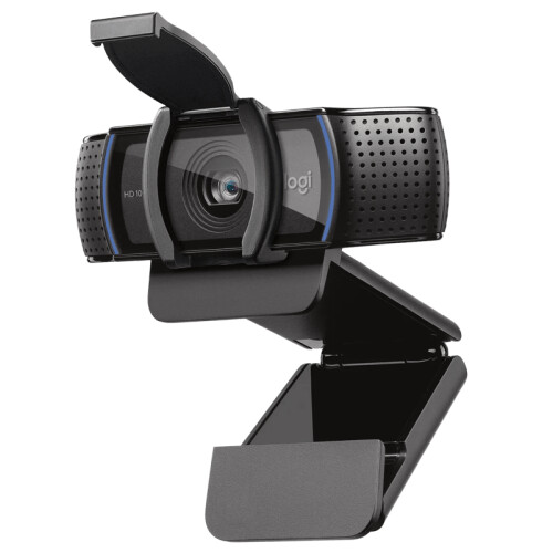Met de Logitech C920s Pro HD Webcam heb je alles ...