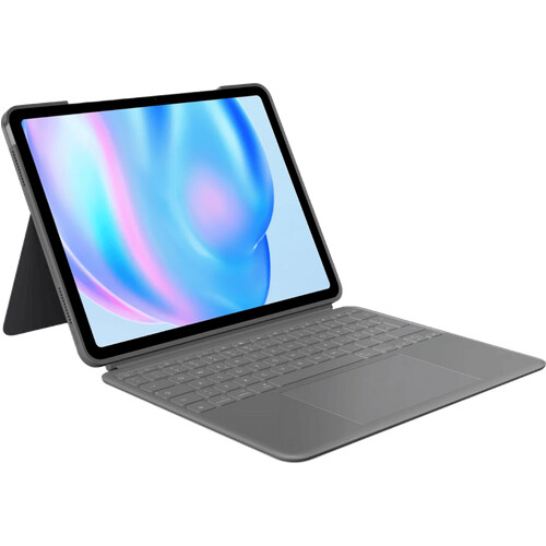 Mit der Logitech Combo Touch Apple iPad Air 13 ...