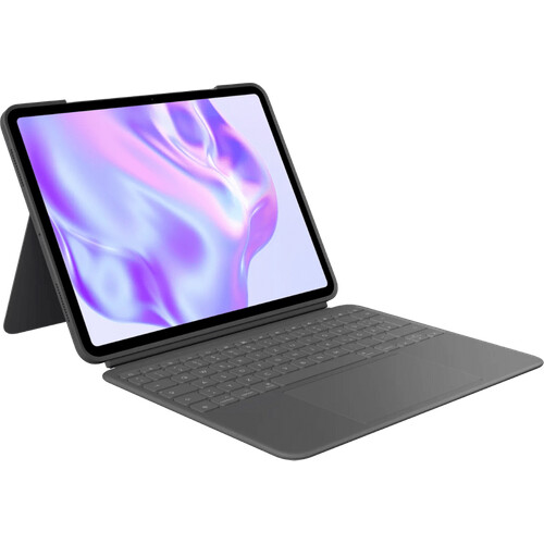Mit der Logitech Combo Touch Apple iPad Pro 13 ...