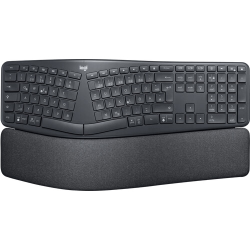 Mit der Logitech K860 ergonomischen kabellosen ...