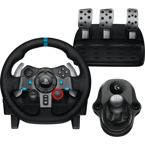 Met de Logitech G29 SE Driving Force + Logitech ...