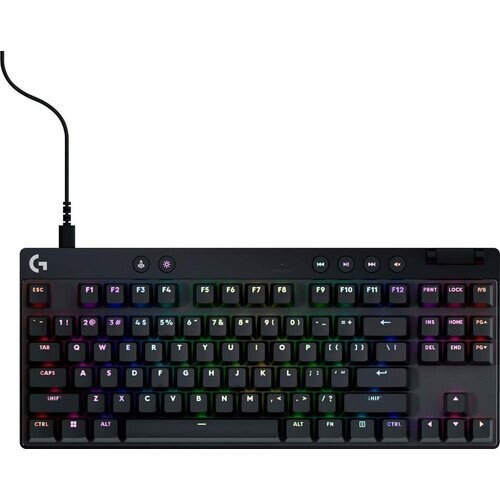Logitech PRO X TKL RAPID Tenkeyless Corded ...