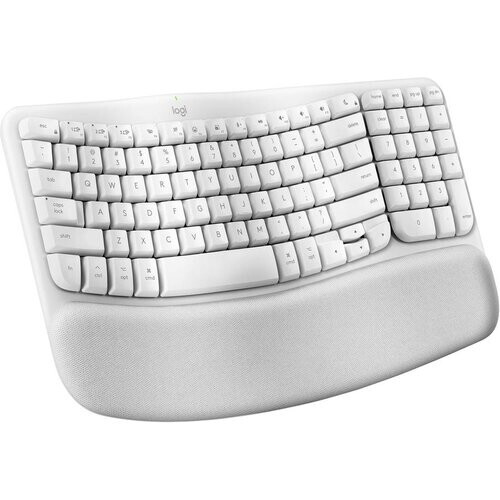 Logitech Wave Keys for Mac, Wireless Ergonomic ...