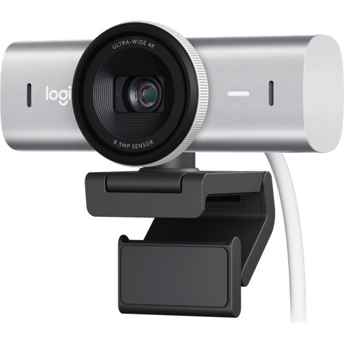 Mit der Logitech MX Brio Ultra HD 4K Webcam Grau ...