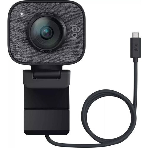 The Logitech StreamCam premium webcam streams and ...