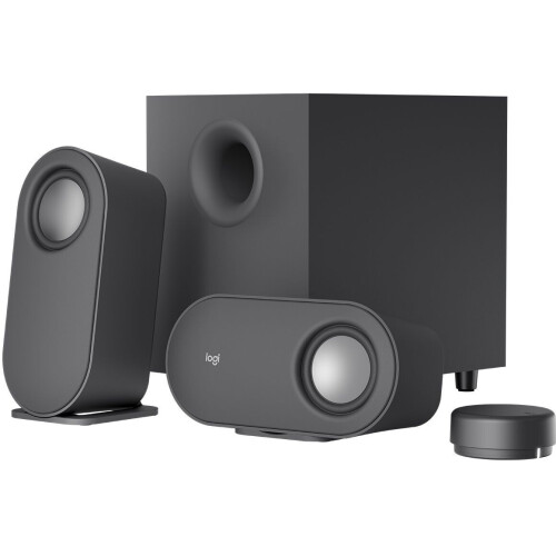 Maak kennis met de Logitech Z407 desktopspeakers, ...