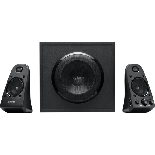 Das Logitech Z623 2.1 Speaker System besteht aus ...