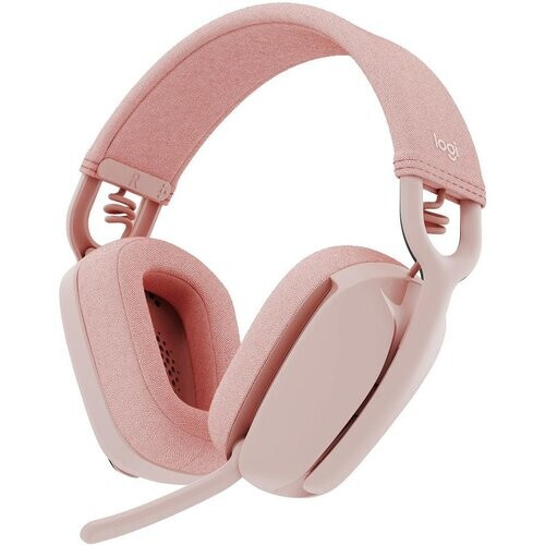 Logitech Zone Vibe 100 rose Headphones - ...