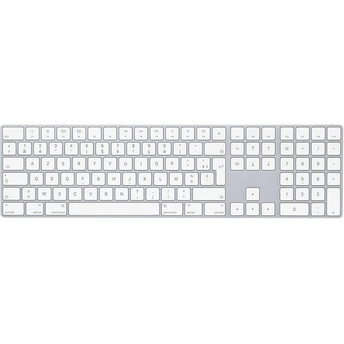 Magic Keyboard (2017) Num Pad Wireless - Silver - ...