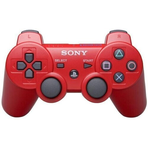 Manette de Jeu Dualshock 3 PS3 - Rouge ...