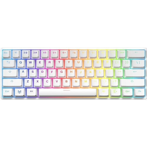 Matrix Elite Series Keyboard - White/Blue We ...