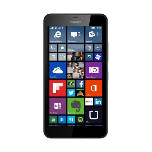 Open de doos en schakel uw Lumia 640 XL in om te ...