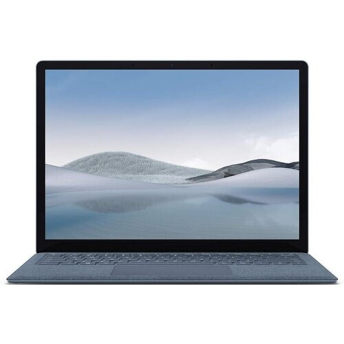 The Microsoft Surface Laptop 4 in Ice Blue offers ...