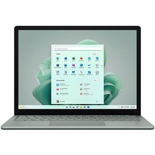 The Microsoft Surface Laptop 5 in Sage Green ...