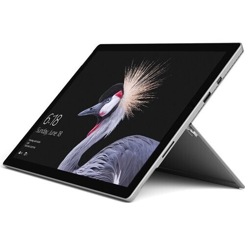 The Microsoft Surface Pro 5 12.3" tablet features ...