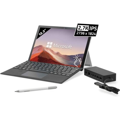 Microsoft Surface Pro 7 inkl. Dockingstation, ...