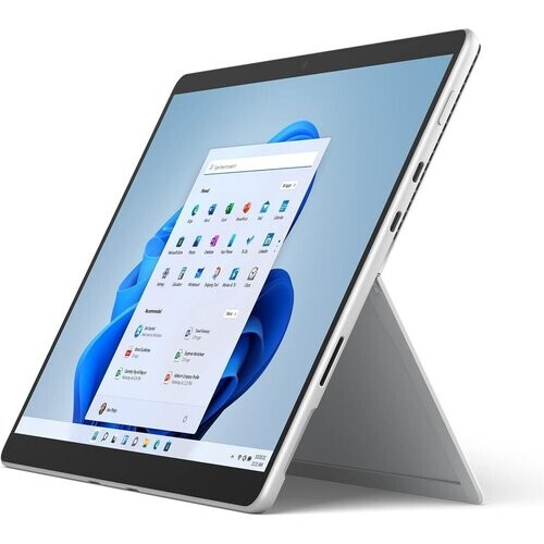 The Microsoft Surface Pro 8 Tablet in Platinum is ...