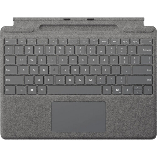 Das Microsoft Surface Pro Type Cover mit ...