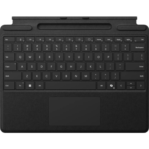 Met de Microsoft Surface Pro Type Cover met ...