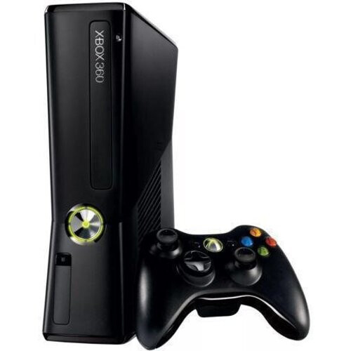 Microsoft Xbox 360 Slim 120 Go + 1 Manette - Noir ...