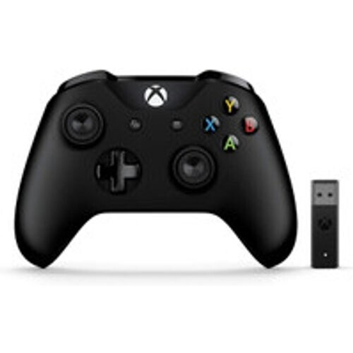 Microsoft Xbox Controller + Wireless Adapter. ...