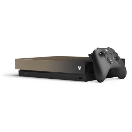 Produktdetails zu Microsoft Xbox One X 1TB - Gold ...
