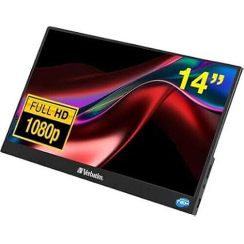 Monitor 14" LCD 1920 × 1080 Verbatim 45951 ...