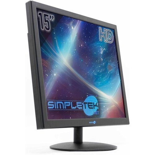 Monitor 15" LED HD Simpletek 15M ...