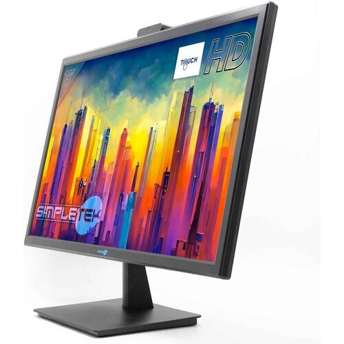 Monitor 18" LED HD Simpletek 19MTW Touchscreen ...