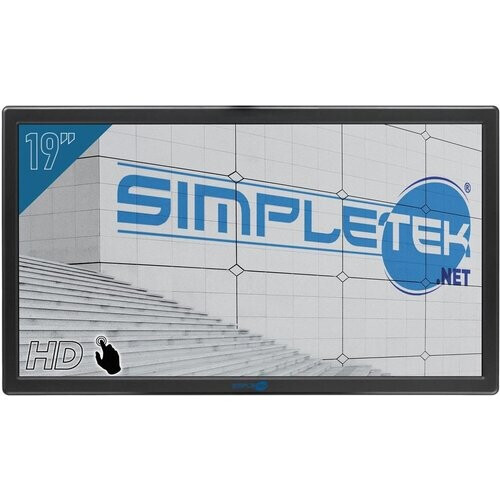 Monitor 19" LCD HD Simpletek 19" Touchscreen VESA ...