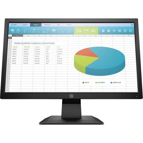 Monitor 19" LED HD+ HP 5RD65AA#ABB ...