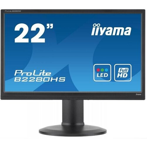 Monitor 22" LED FHD Iiyama ProLite B2280HS Schwarz ...