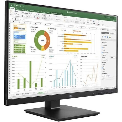 Monitor 23" LCD FHD LG 24BN650Y-B ...