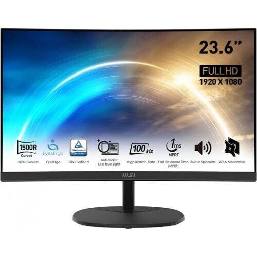 Monitor 24" LED MSI PRO MP2412C ...