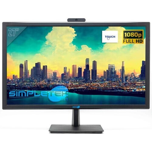 Monitor 27" LCD FHD Simpletek 27" FHD Touchscreen ...