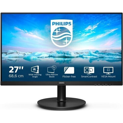 El monitor panorámico V Line de Philips ofrece ...