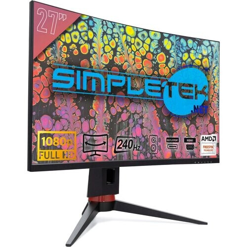 Monitor 27" LED HD SIMPLETEK 5609 ...