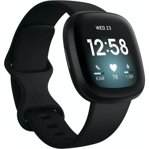 Montre Cardio GPS Fitbit Versa 3 - Noir ...