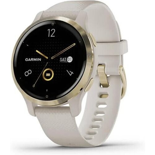 Montre Cardio GPS Garmin Venu 2S - Blanc ...